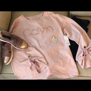 Calvin Klein Casual Blush Sweatshirt